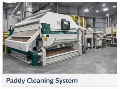 Paddy cleaning system